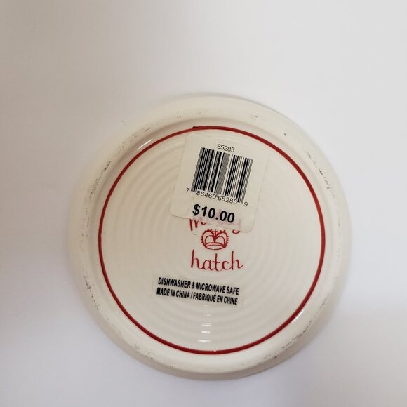 Molly Hatch Holiday Icon Plates Set/5 Appetizer Dessert 5" Anthropologie NWT - Picture 9 of 12